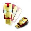 16GBNew Iron Man Model USB 2.0 Memory Stick Flash Drive Blue Light Eye