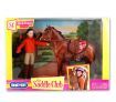 Breyer The Saddle Club Series 2 Lisa & Prancer Model Figure Toy Gift Set