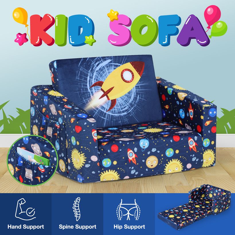 Kids fold out sofa best sale