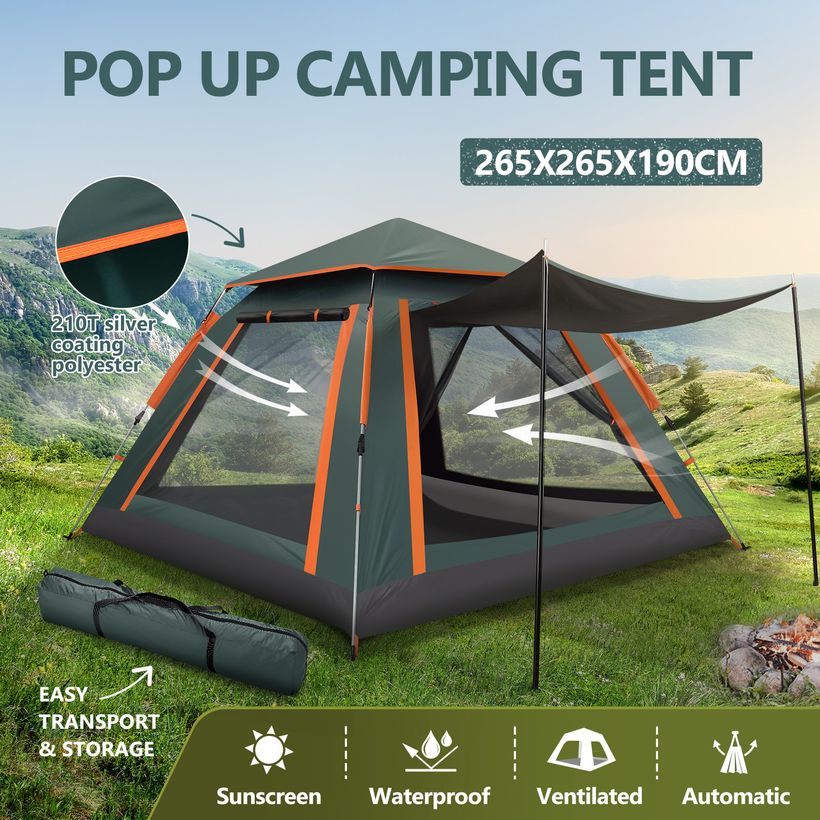 5 man pop up tent best sale