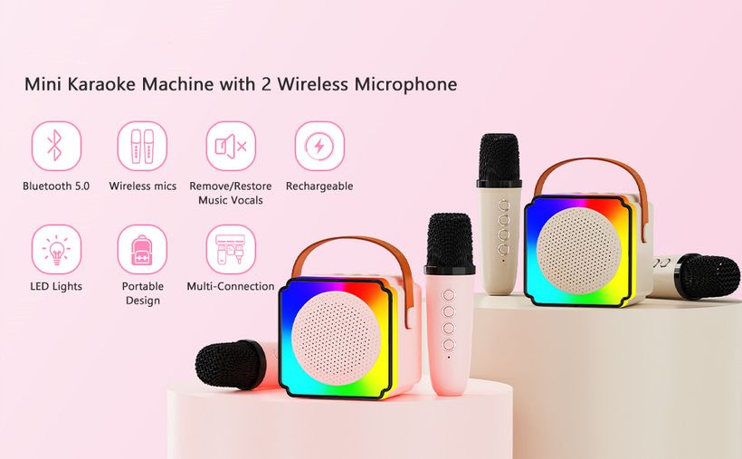 Portable Karaoke Online Exclusive 80-178500 VTech Kidi Super Star