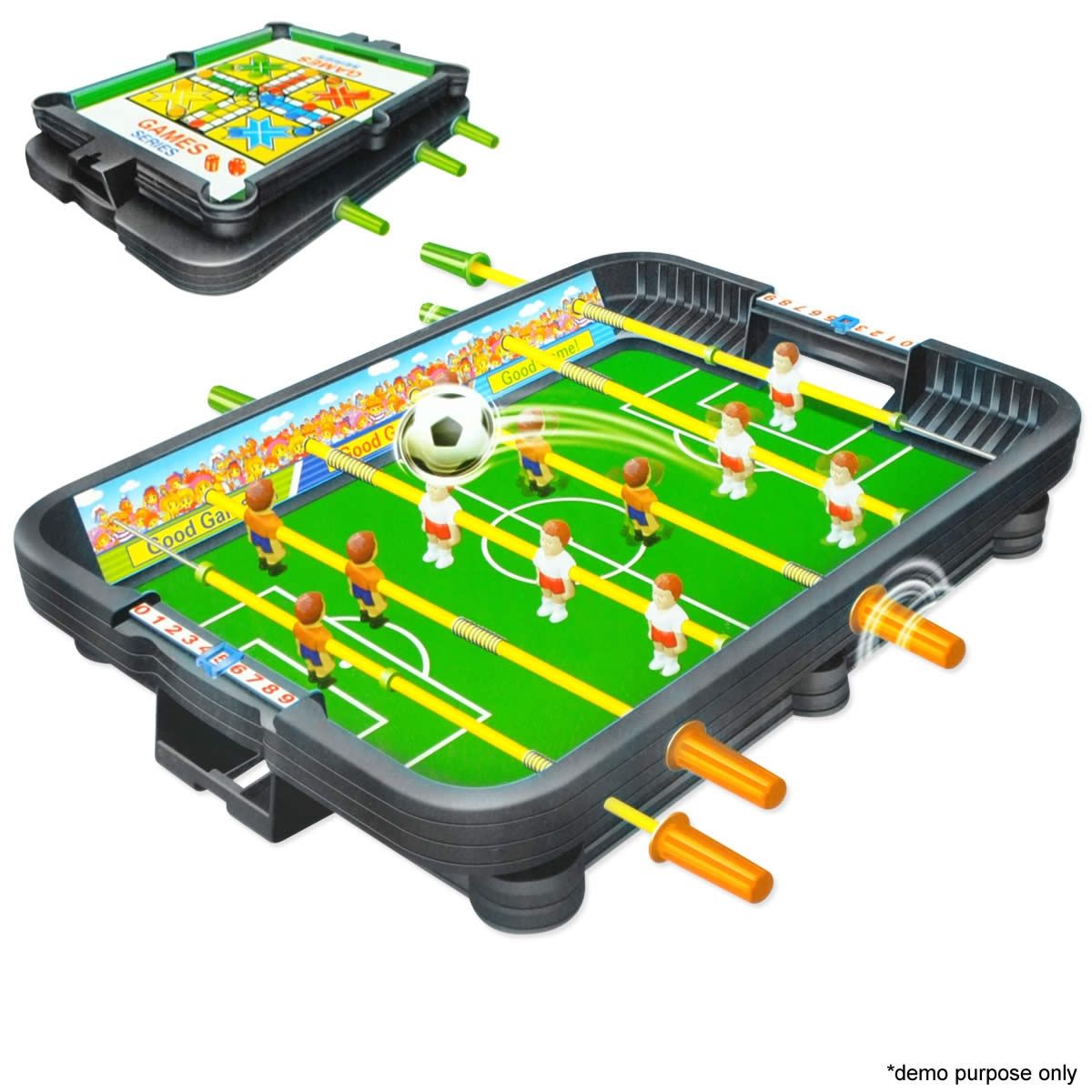 9-in-1 Tabletop Foosball / Pool / Board Game Set