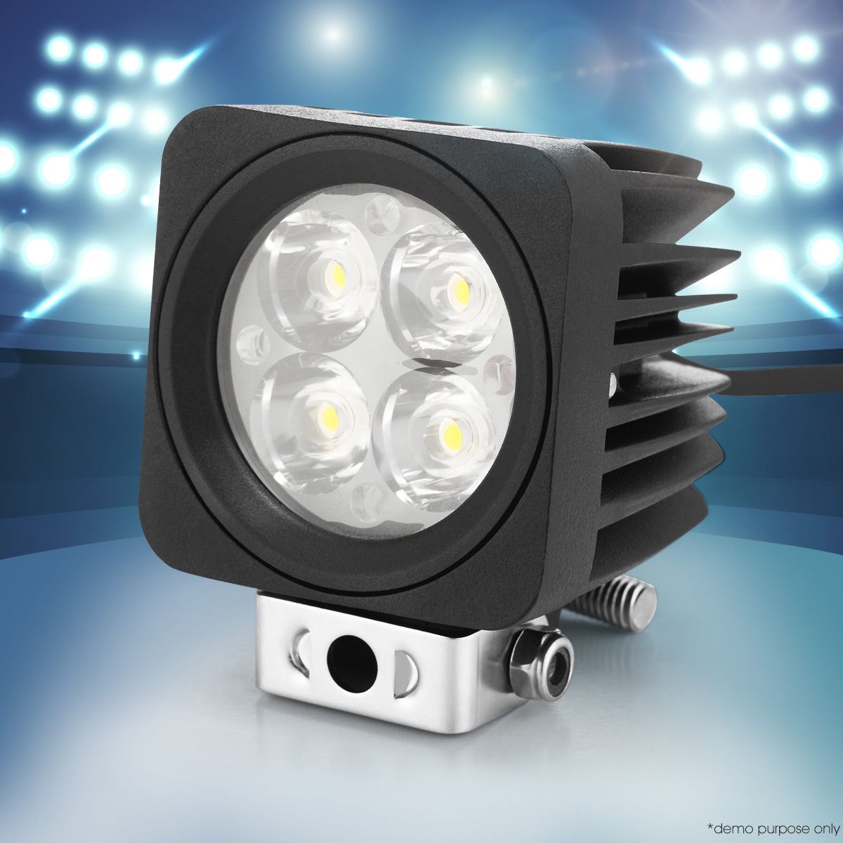 10w Off Road Led Lamp Light Truck Boat Offroad Flood Spot Beam Work Lamp Light