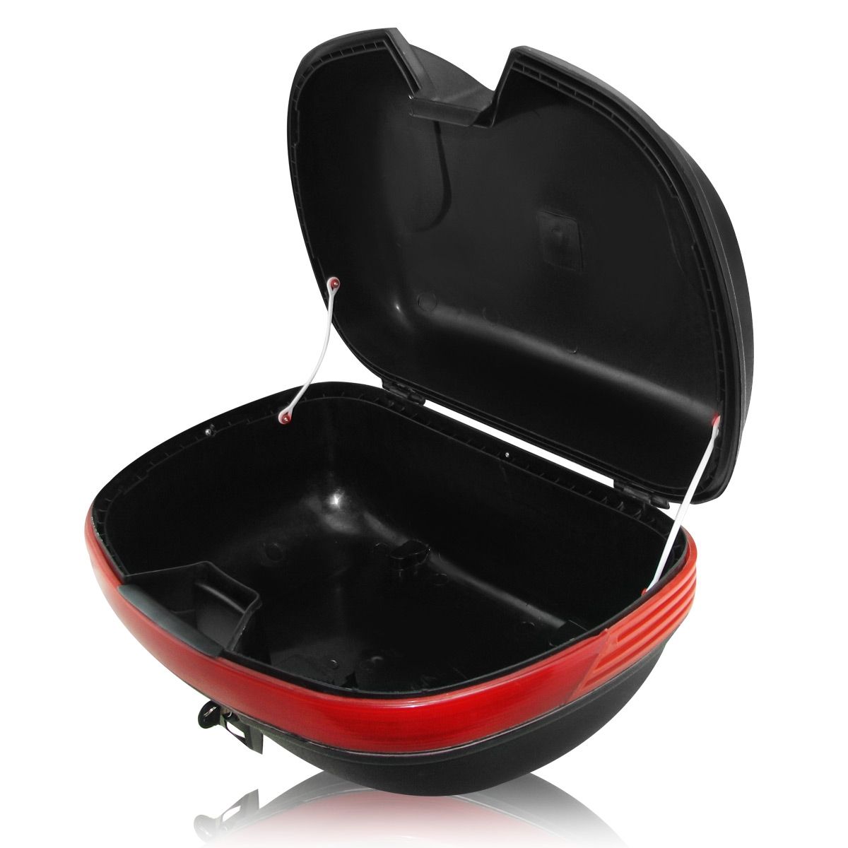 leather motorcycle top box