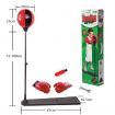 NEW Speed Ball Stand Punching Boxing Pouch Bag Glove Set Children Kids Toy Boy