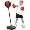 NEW Speed Ball Stand Punching Boxing Pouch Bag Glove Set Children Kids Toy Boy