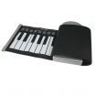 LUD Flexible Roll Up Electronic Soft Keyboard Piano Portable 49 Keys