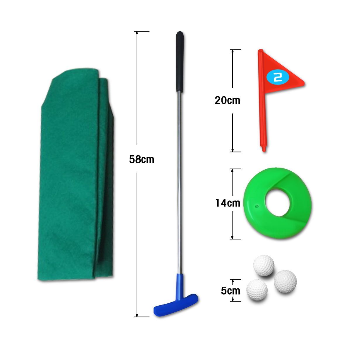 Novelty Toilet Golf Putting Green Crazy Sales