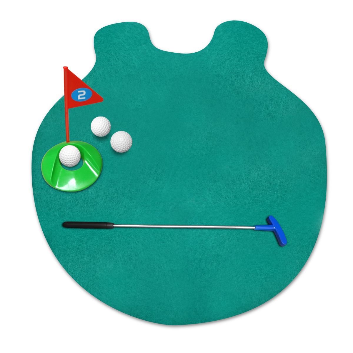 Novelty Toilet Golf Putting Green Crazy Sales