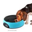 6 Compartment Programmable Pet Feeder with Recordable Message and Built-In Microphone Blue