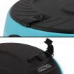 6 Compartment Programmable Pet Feeder with Recordable Message and Built-In Microphone Blue