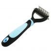 LUD Pet Fur Shedding Trimmer Grooming Rake Comb Brush Tool Color Random