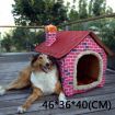 Indoor Pet Soft Plush House Kennel Small