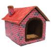 Indoor Pet Soft Plush House Kennel Middle