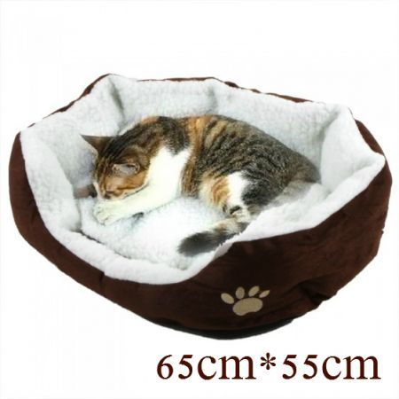 LUD Pet Soft Fleece Warm Plush Mat Large