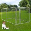 Dog Kennel Run & Pet Enclosure Run Animal Fencing Fence  Playpen 4m x 2.3m x 1.83m