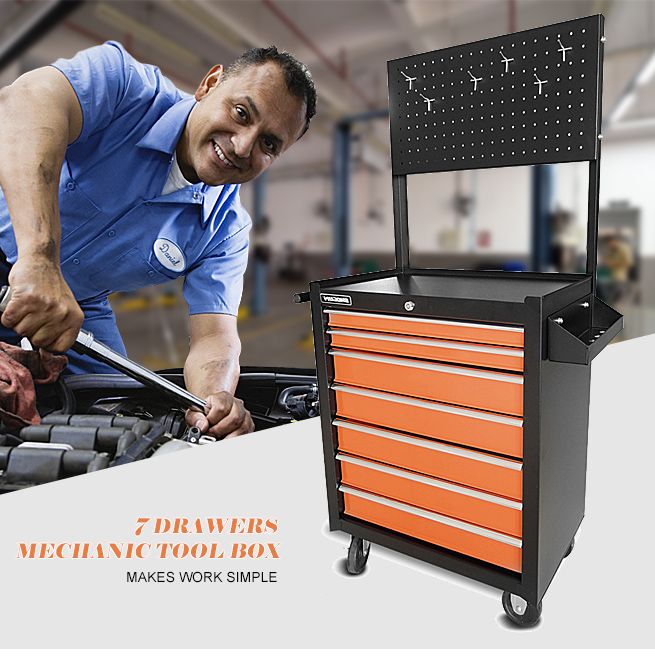 7 Drawer Rolling Tool Chest | Crazy Sales