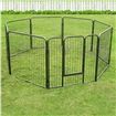 Pet Playpen Dog Kennel Enclosure Puppy Exercise Cage Outdoor Fence 8 Panels Small