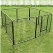 Pet Playpen Dog Kennel Enclosure Puppy Exercise Cage Outdoor Fence 8 Panels Small