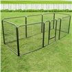 Pet Playpen Dog Kennel Enclosure Puppy Exercise Cage Outdoor Fence 8 Panels Small