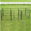 Dog Playpen Kennel Pet Enclosure Puppy Outdoor Fence Exercise Cage 8 Panels Medium