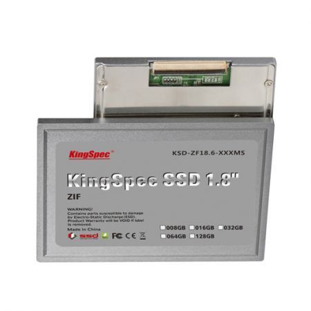 128GB KingSpec 1.8 Inch ZIF2 Flash SSD/Solid State Drive