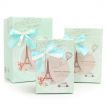 3 in 1 Creative the Eiffel Tower Gift Box Case for Wedding party Xmas birthday Present