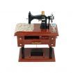 LUD Vintage Mini Treadle Sewing Machine Design Mechanical Music Box