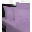 Queen Bed Microfibre Lilac Fitted Sheet Combo Pack