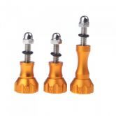 Aluminum Thumb Knob Stainless Bolt Nut Screw Set for GoPro HD Hero 1 2 / 3 / 3+ ST-50 Orange