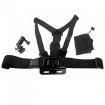 Elastic Body Chest Harness Strap Mount Belt with Three-way Adjustment Base for Gopro Hero 1 2 3 HERO3+