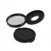 52mm CPL Circular Polarizer Lens Filter + Adapter + Protective Cap for Gopro 3 3+