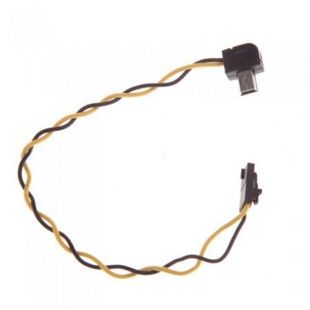 USB 90 Degree Connector to AV Video Output Cable FPV for Gopro Hero 3