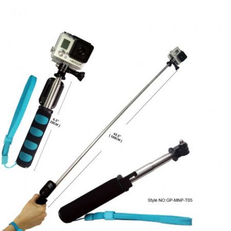 Remote Extendable Handheld Monopod Grip for GoPro Camera HD Hero 1 2 3 3+