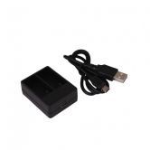 Andoer USB Dual Charger Battery Charging for AHDBT-301 302 201 for Gopro Hero 3/3+