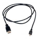 Andoer 1.5m/5ft Micro HDMI (D) to HDMI (A) HD TV Cable Male to Male for GoPro HD HERO 3 3+