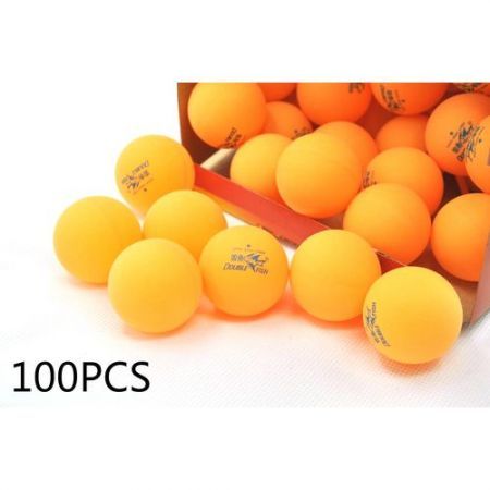 LUD 100PCS Table Tennis Training Ping Pong Ball Yellow