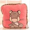 Cute Cartoon Tiger Plush Cushion Pillow Folding Quilt Blanket for Home Office Tiger