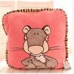 Cute Cartoon Tiger Plush Cushion Pillow Folding Quilt Blanket for Home Office Tiger