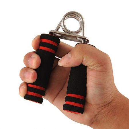 LUD 2PCS Fitness Spring Hand Grip Exercise Forearm Strength Builder Wrist Arm Exerciser