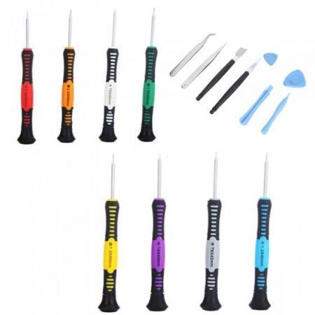 16 in 1 Opening Pry Tools Disassembly Repair Kit Versatile Screwdriver Set for iPhone 4/4S/5 HTC Samsung Nokia