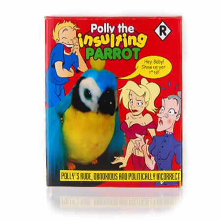 Talking Polly the Insulting Parrot Toy - Collectables & Novelty