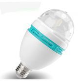 3W E27 RGB Colors LED Light Bulb Party Light