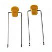 LUD 12Pcs Practical Install Removal Repair Tool For Car Audio Orange