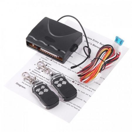 Car Remote Central Lock Locking Keyless Entry System with ... bulldog deluxe wiring diagram 
