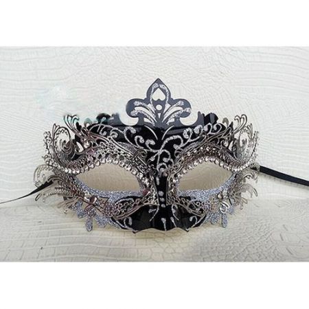 Halloween Christmas Masquerade Party Sexy Rhinestone Mask