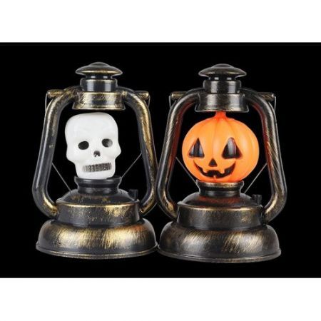 Halloween Party Home Decoration Screaming Light Pumpkin & Skeleton
