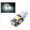 20pcs T10 5 SMD 5050 Pure White Wedge Signal 194 W5W 5 LED Car Light Bulb Lamp Car Light Source