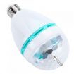 3W E27 Full Color RGB LED Auto Rotating Lamp Crystal Stage DJ Party Light Bulb 85-260V