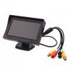 12V 4 Parking Sensors LCD Display Camera Video Car Reverse Backup Radar System Kit Buzzer Alarm